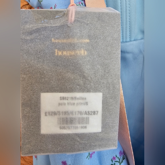 BRAND NEW House of CB BELLINA blue corset midi dress size small - Picture 8 of 14